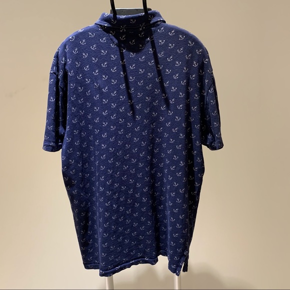 Polo Ralph Lauren Navy Nautical Polo Size Large - Picture 3 of 5